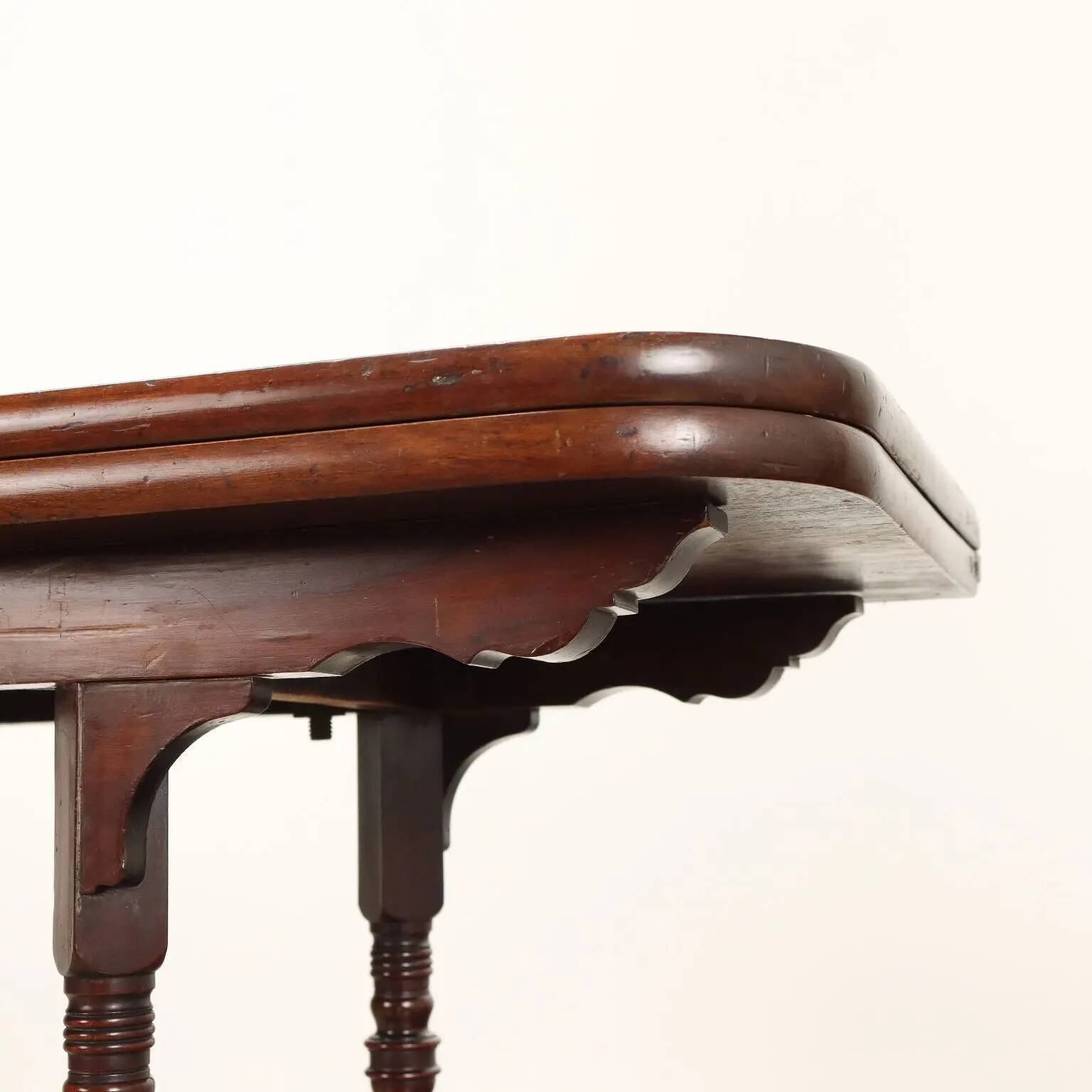 Table basse ancienne victorienne en acajou, Angleterre, XIXe siècle