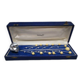 Service a olives ou fruits liqueur vintage années 60' neuf boite