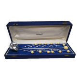 Service a olives ou fruits liqueur vintage années 60' neuf boite