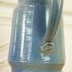 Signed blue sandstone pitcher