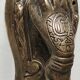 Door knocker in bronze