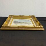 Watercolor painting by Henry Saint-Clair, seascape