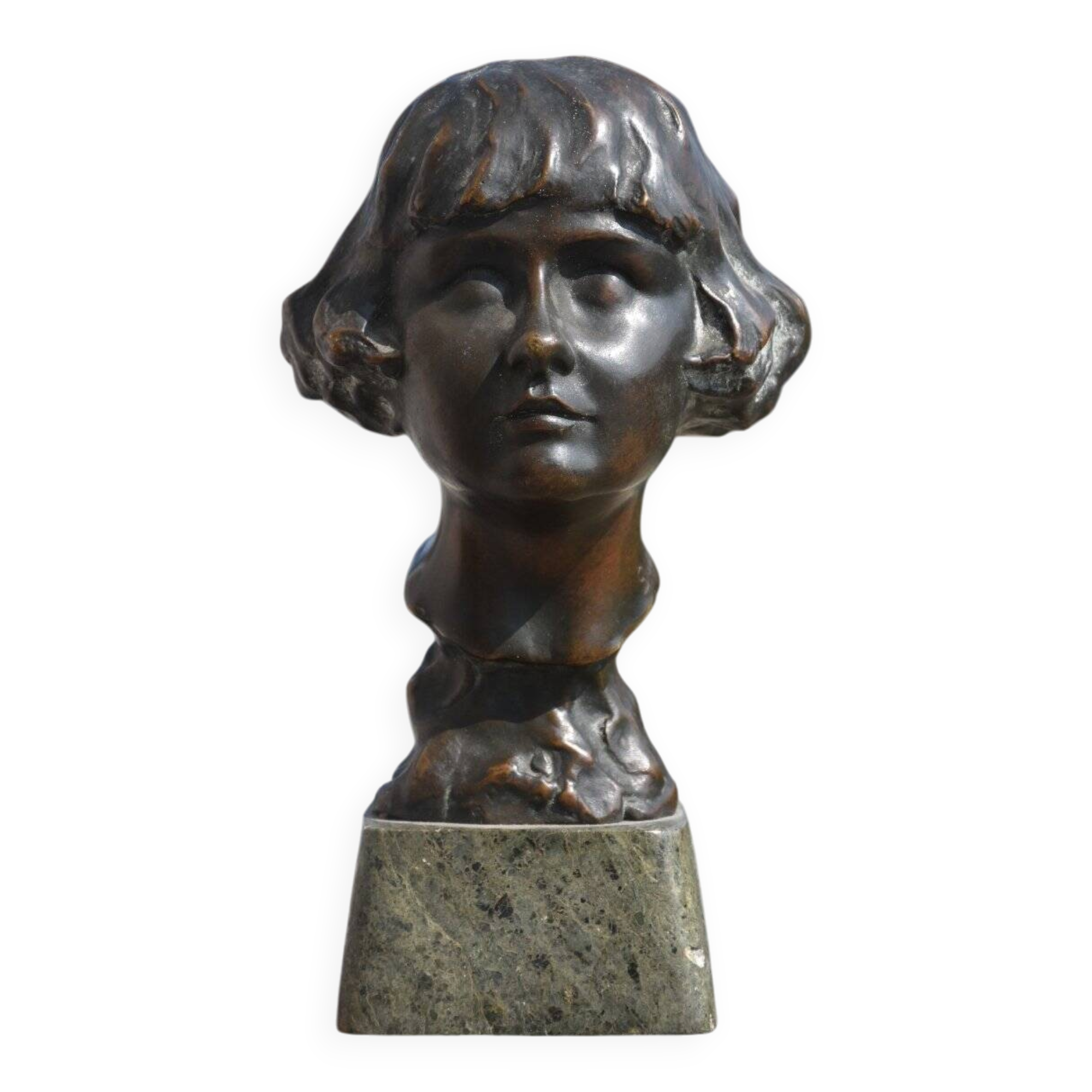 Suzy De Grauw, Tête de fille (1918)
