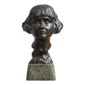Suzy De Grauw, Head of a Girl (1918)