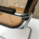 Fauteuil S64 en noyer de Marcel Breuer pour Thonet