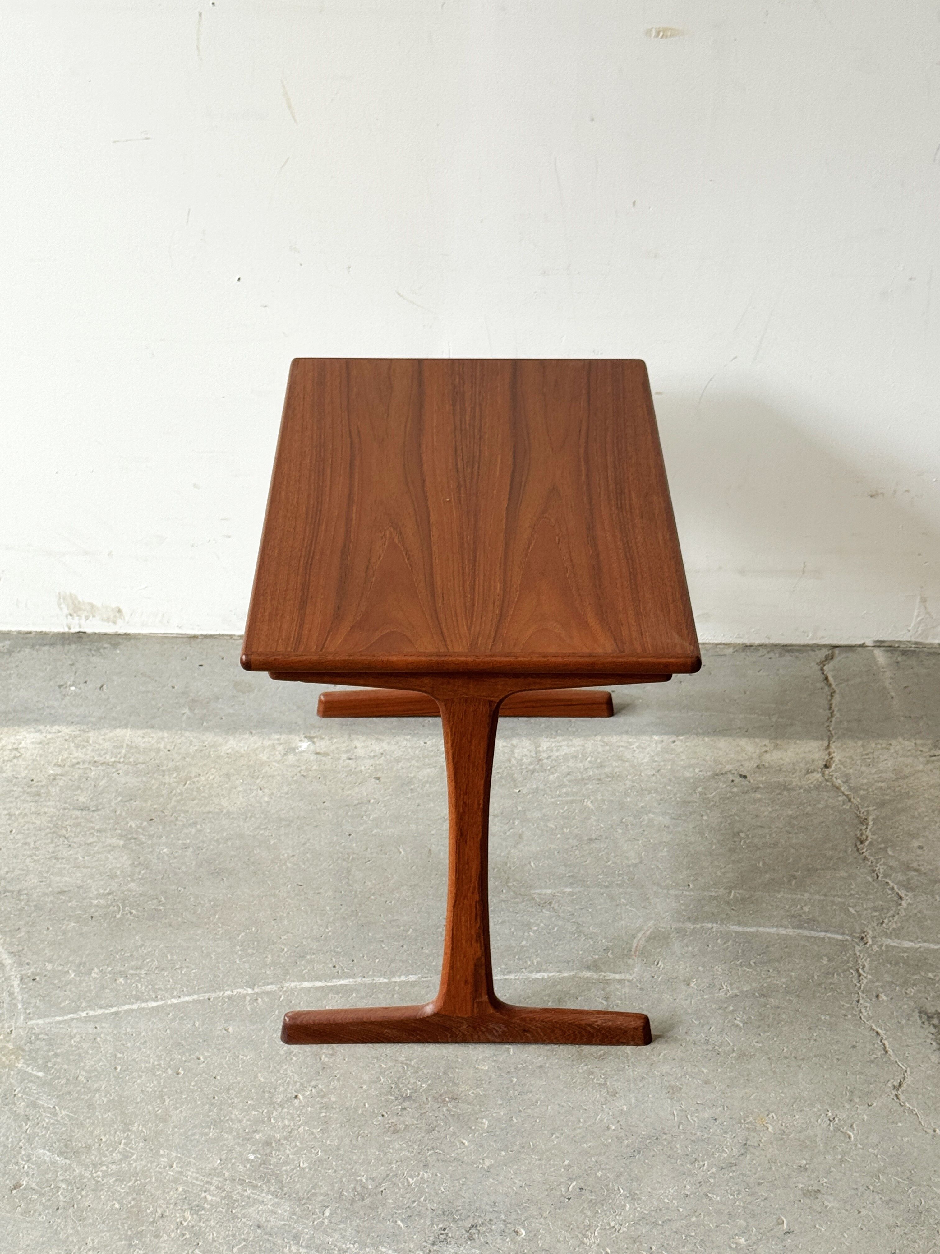 Teak Table, K. Kristiansen, Denmark 1960s, mid-century, vintage