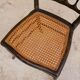 Napoleon III wooden and canning chair, 1920s