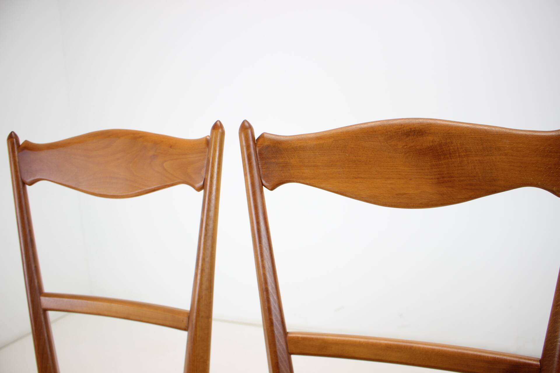1970s Set of 4 Dining Chairs by Drevotvar, Czechoslovakia