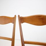 1970s Set of 4 Dining Chairs by Drevotvar, Czechoslovakia