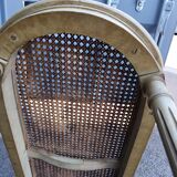 Old piano bench cannée style louis xvi