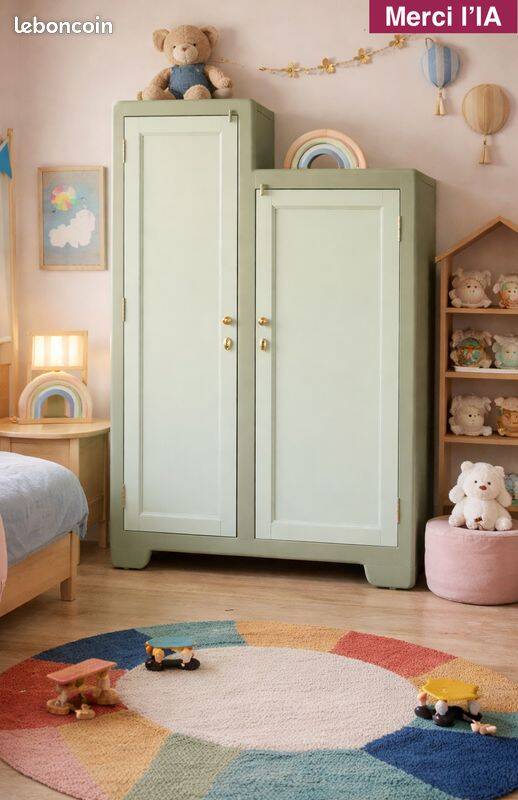 Vintage children's wardrobe