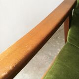 Vintage armchair with Scandinavian shapes