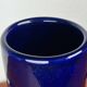Vase de la série Bangkok en céramique bleue cobalt allemand du milieu du siècle de Melitta, années 1960