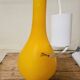 Vintage orange opaline pendant light