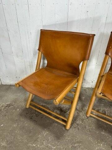 Chaise safari ancienne
