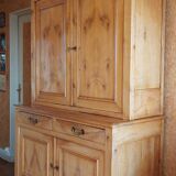 Buffet 2 body Louis Philippe Merisier massif