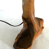 Vintage lamp in wood 70s