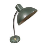 Former green aluminum metal lay desk lamp - year 60 - 70 - works