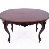 Table en acajou, Europe de l'Ouest, vers 1920.