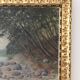 Large Vintage Sea Landscape Original Oil Painting, circa 1923