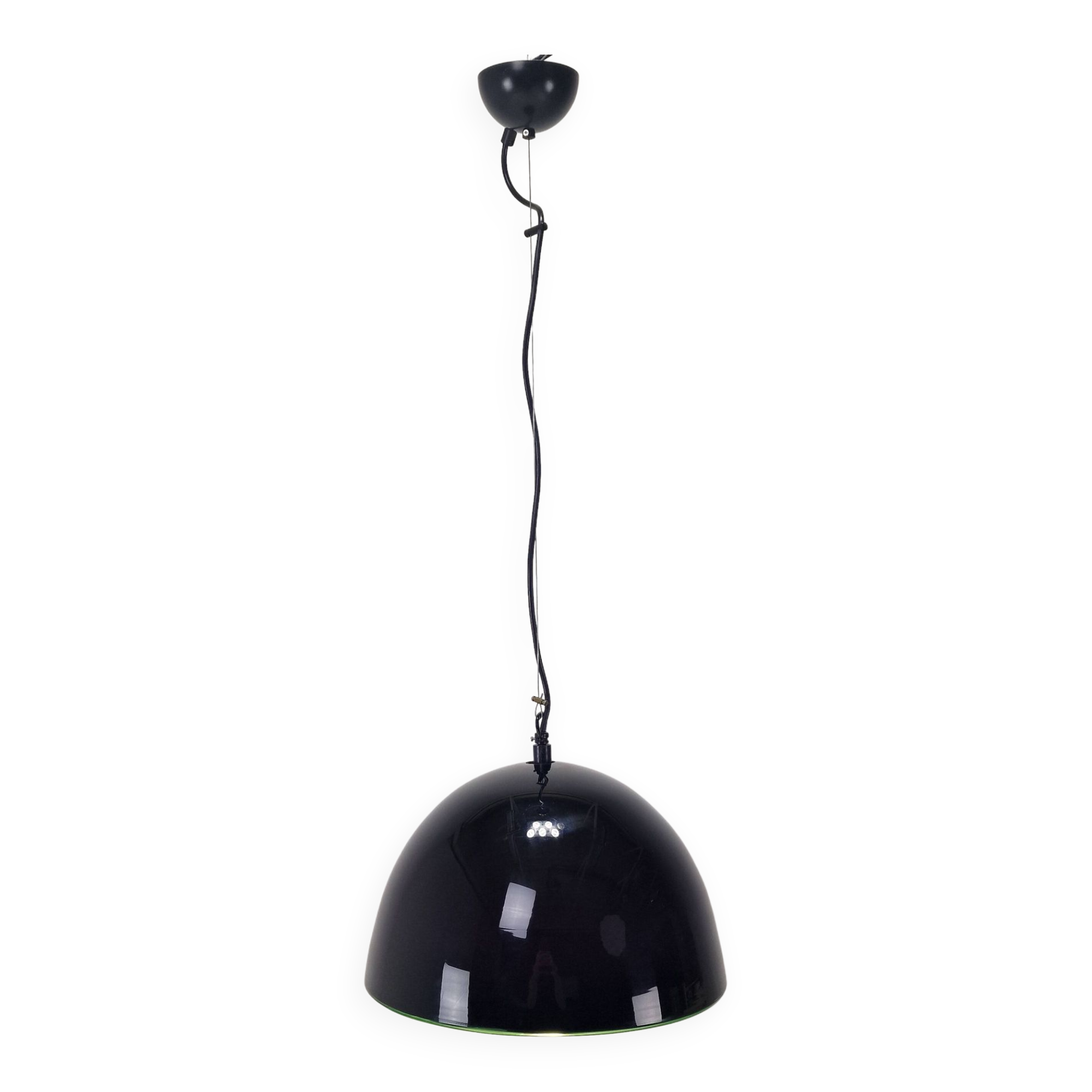 Vistosi Neverrino Murano Glass Lamp by Gae Aulenti