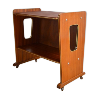 Side table on wheels 1950