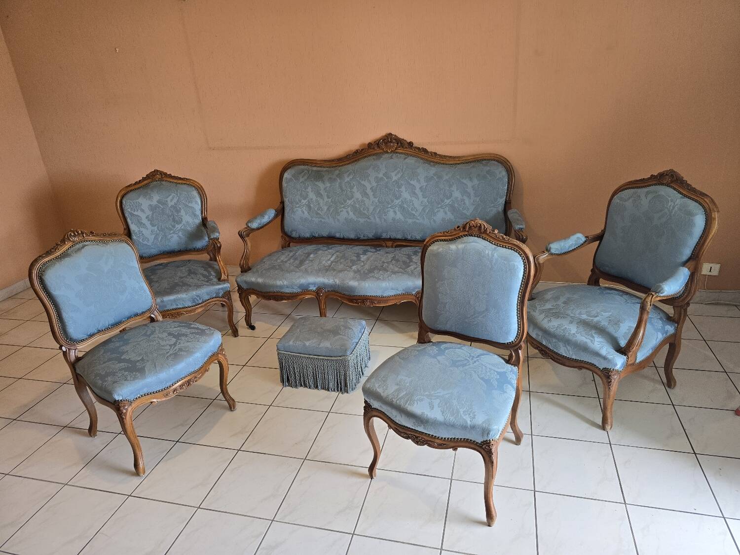 Louis XV living room set