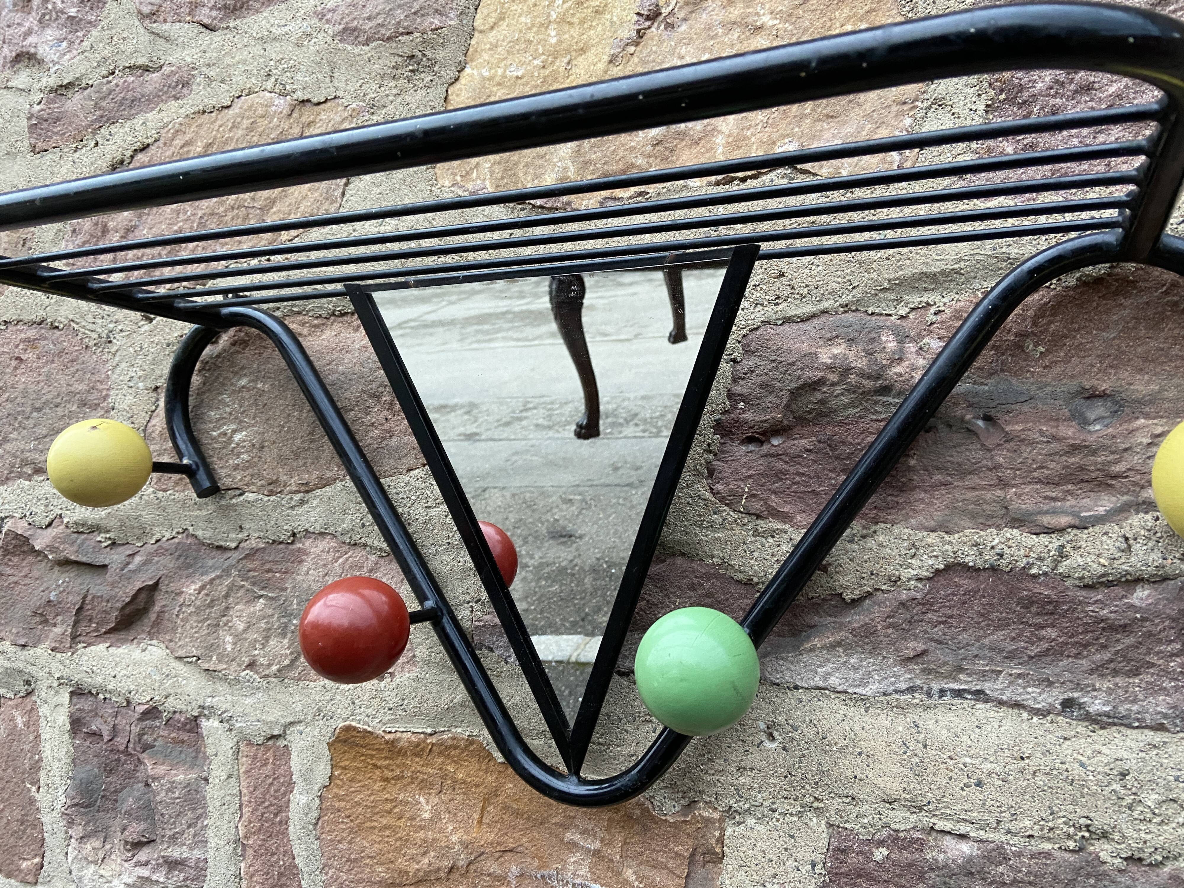 Vintage coat rack, France, 50
