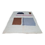 Handmade wool Berber rug 250 x 150 cm
