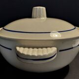 Badonviller earthenware tureen, early 20th century