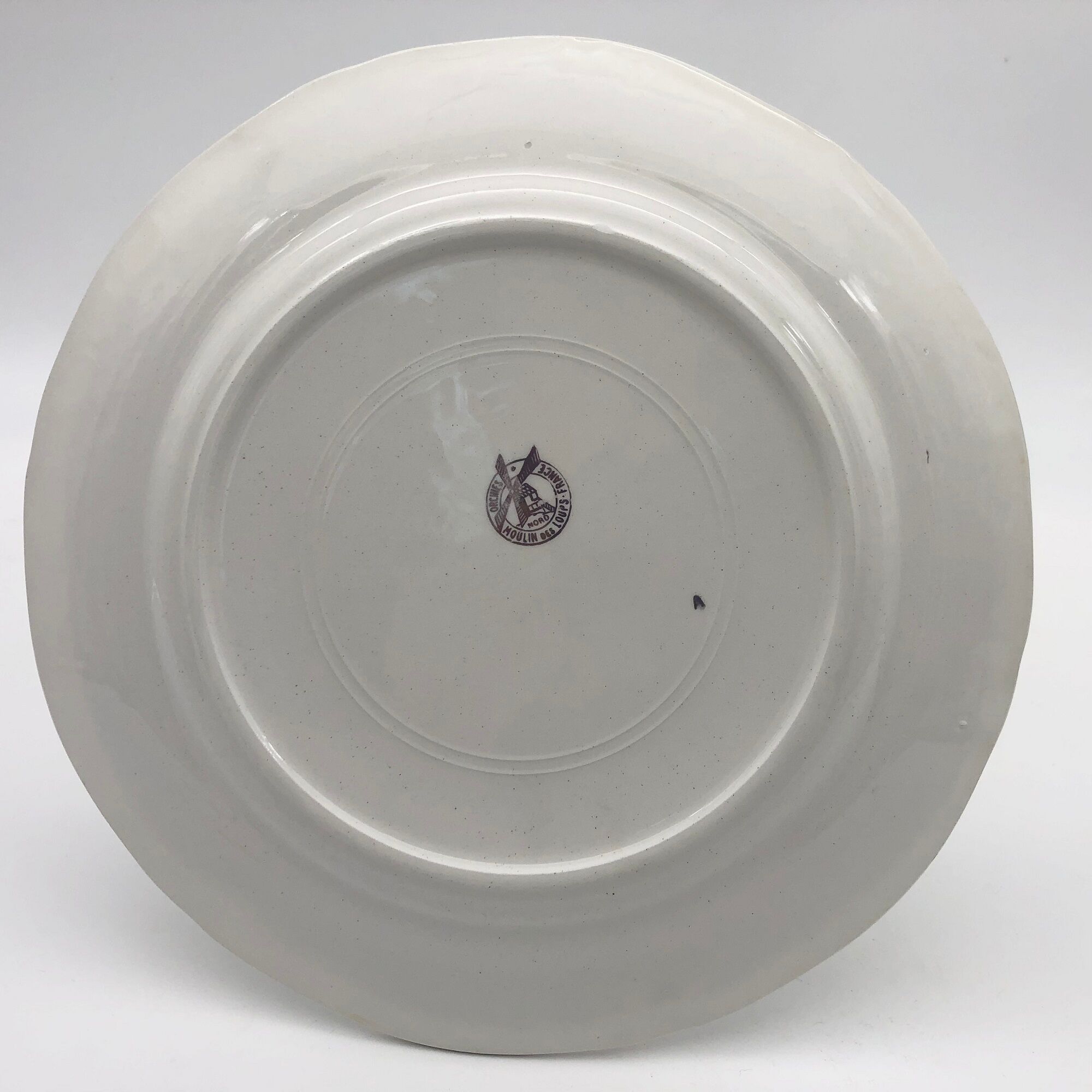4 Orchies Moulin des Loups dessert plates, Sevigné model