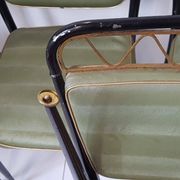Suite de 6 chaises vintage 1950