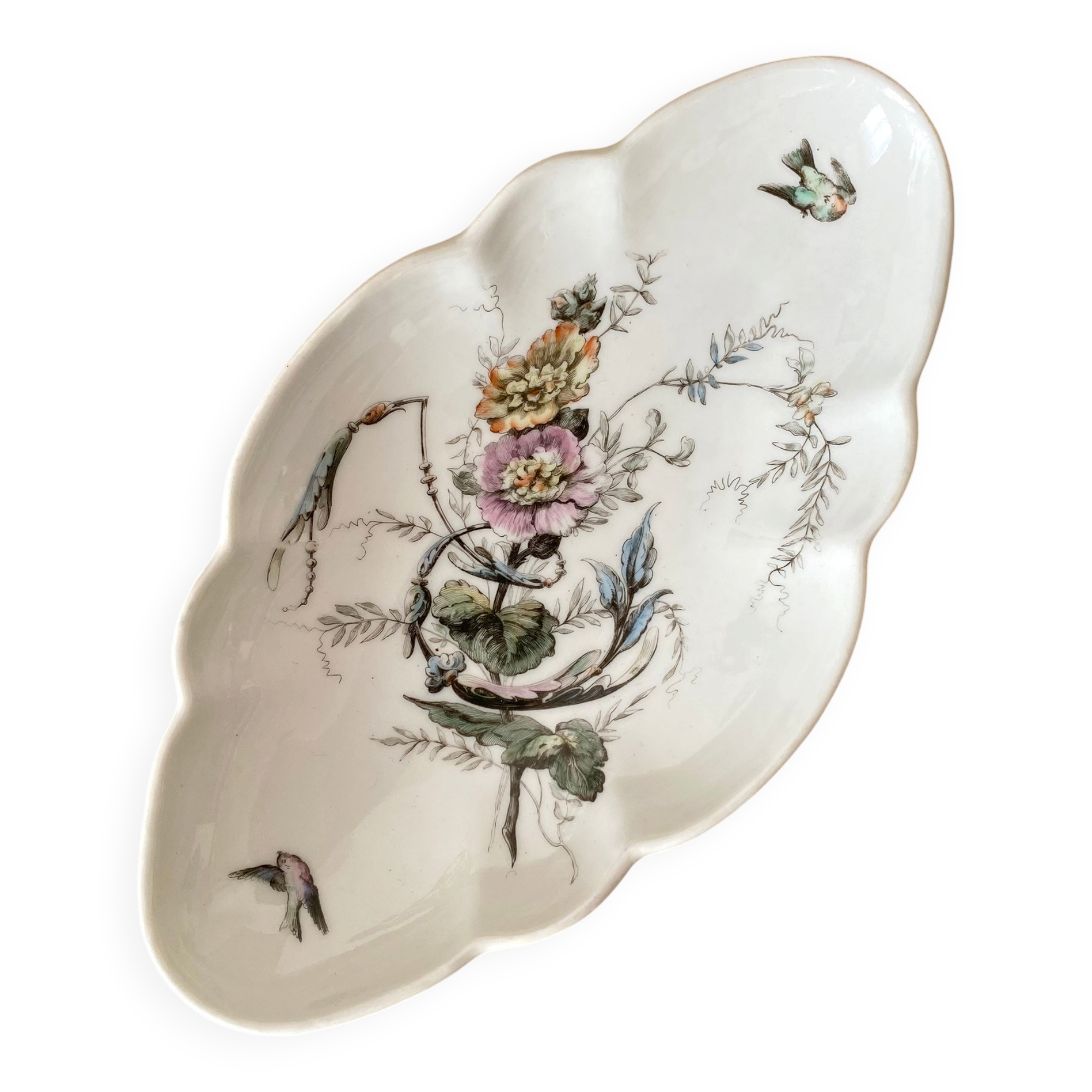 Ravier polychrome Pillivuyt