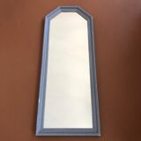 Old patinated mirror golden gray