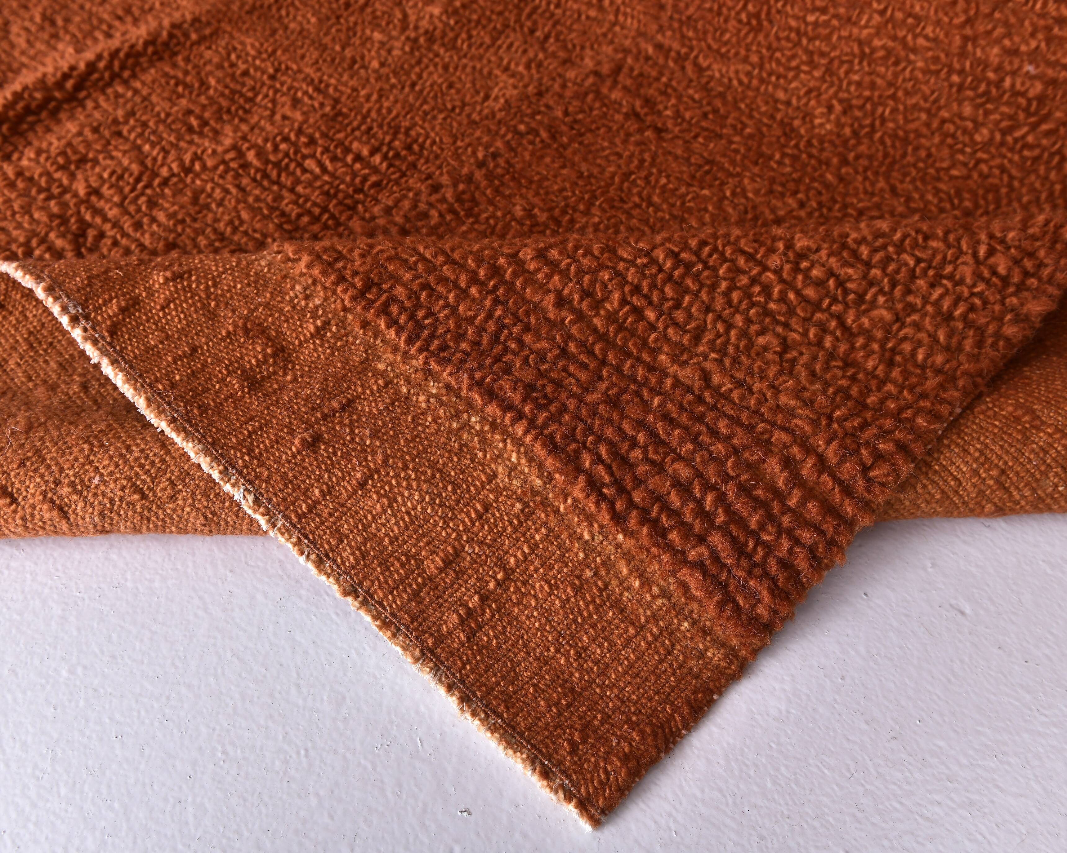 6x10 Terracotta Turkish Vintage Soft Rug 194x294Cm SK 241964