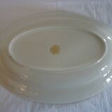 Oval serving dish moulin des loups orchies “villars”