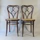 Two Thonet chairs No. 561 from the USA catalogue. Around 1925.