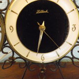 Horloge murale électrique vintage des années 60, marque Hilbing