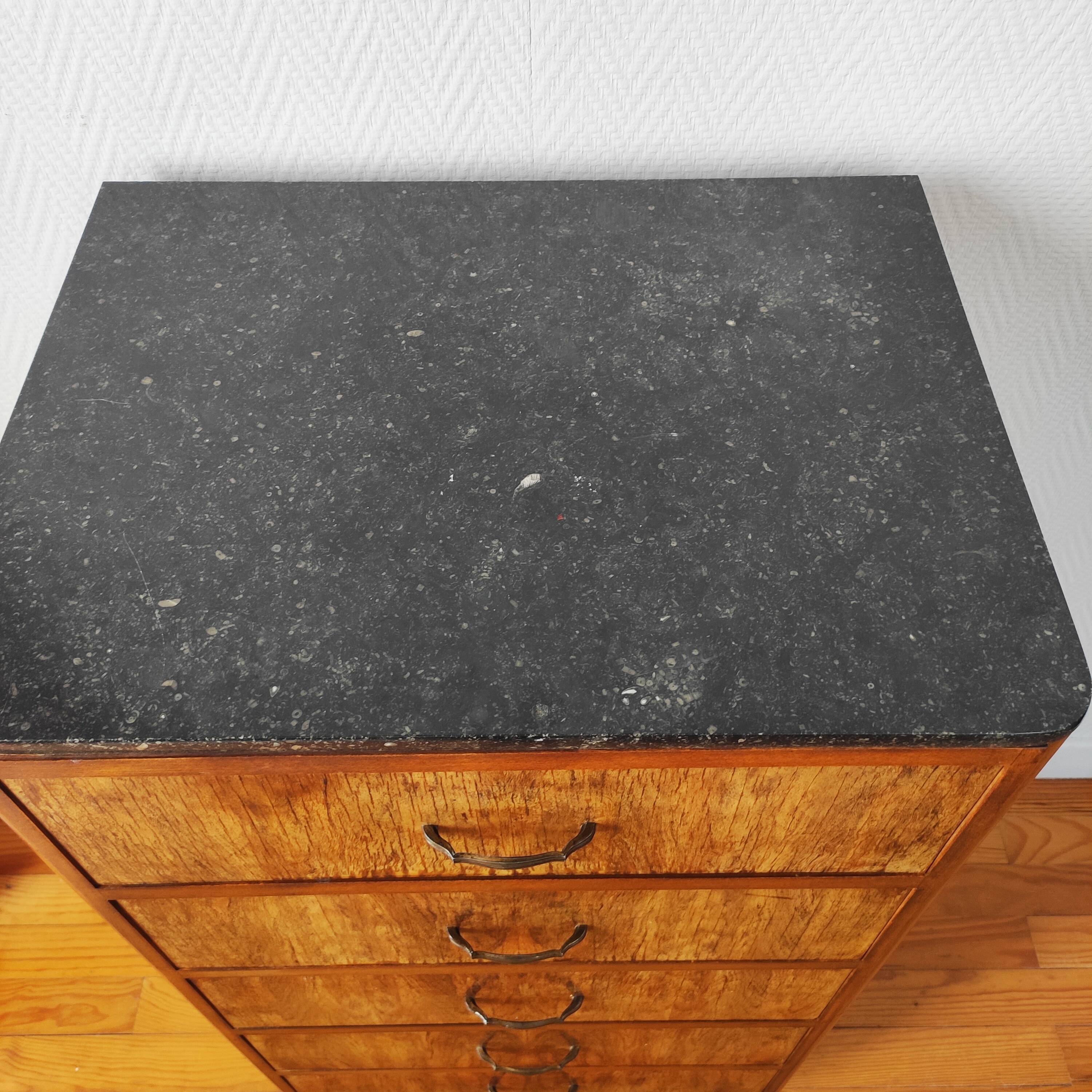 High art deco chest of drawers