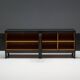 Brutalist De Coene sideboard in stained oak, Belgium, 1970s