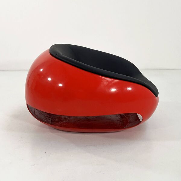 Fauteuil ''Egg'' en fibre de verre Pod par Mario Sabot, 1960