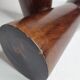 Pair of bamboo design vases, vintage, 80s, 30 cm