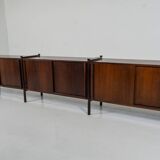 Mid-Century Modern Wooden Sideboard by Fukuoh Hirozi for Gavina, 1960s