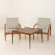 Johannes Andersen rosewood coffee table for CFC Silkeborg, Denmark , 1960s