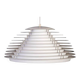 Danish Sculptural Hekla Pendant Lamp from Fog & Mørup, 1970s