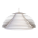 Danish Sculptural Hekla Pendant Lamp from Fog & Mørup, 1970s