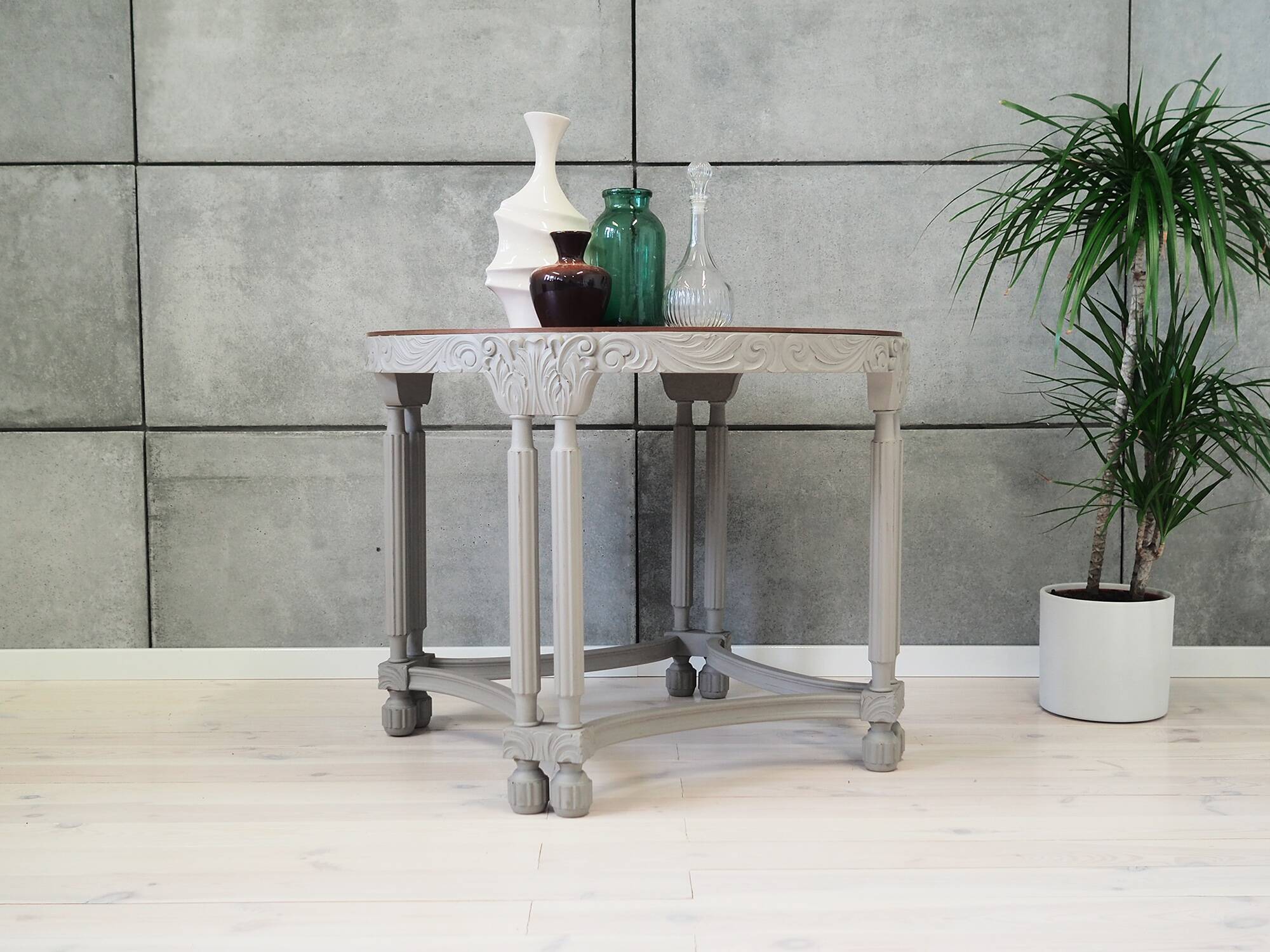 Oak coffee table, Danish design, 1940s, production: Denmark