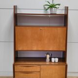Shelf wall cabinet secretary