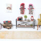 Antique oushak runner rug