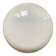 Wall-mounted ceiling light half-spherical 25 cm white opal glass